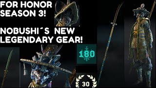 Season 3 Nobushis New Legendary Gear 180 Score