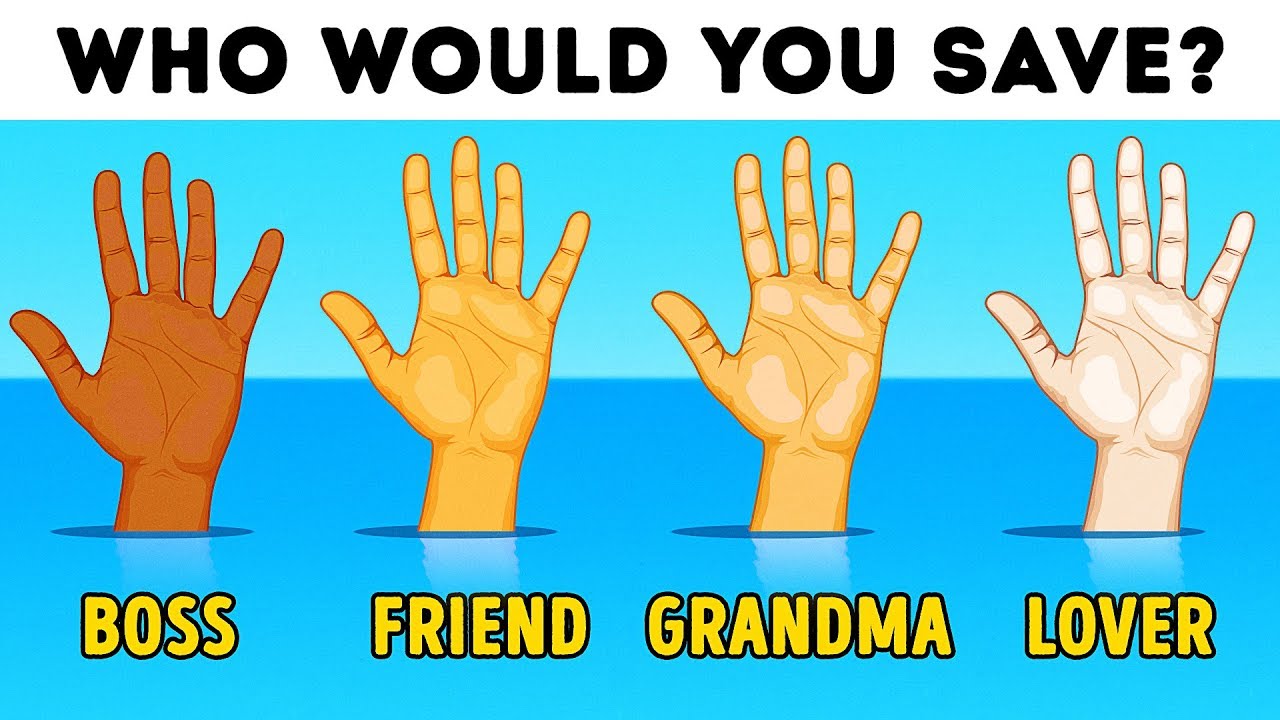 10 hardest choices ever (personality test) 16 RIDDLES THAT'LL KICK START YOUR THINKING PROCESS