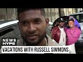 Usher Called Out For Vacationing With Russell Simmons Amid &#39;Diddy&#39; Grooming Allegations - HP News