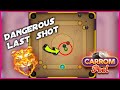 👑 Dangerous last shot⭐ | carrom pool gameplay | Desi Striker 🔥