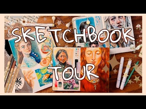 Talens Art Creation Sketchbook Review ✨ pencil, ink, markers, watercolour,  gouache, and more 