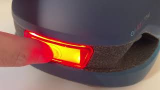 【e-bike Watch】LAZER CAMELEONのヘルメットにCameleon LEDのライトを装着
