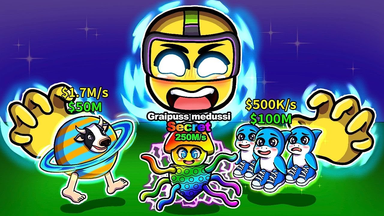 ¡ME VOLVÍ UN DIOS ROBANDO LOS MEJORES BRAINROTS! ️‍🦈🐮