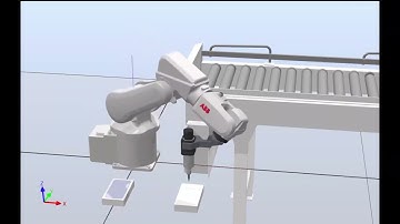 ABB Robot Studio Simulation - Assignment 4- Major Project iPhone Packaging Simulation