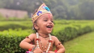 नन्हे से कान्हा की कृष्णा लीला Janmashtami Status song New Whatsapp Video 2020