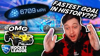 WE SCORED THE FASTEST GOAL IN ROCKET LEAGUE HISTORY... | ft: Lethamyr & Guhberry