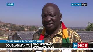 Zimbabwe's Economic Crisis | War vets: Remove Zim sanctions