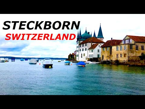 STECKBORN SWITZERLAND | Frauenfeld Thurgau | Walk through the city