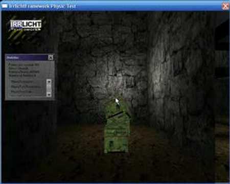 IrrlichtFramework Physics - drag objects