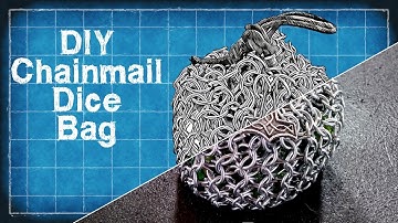 DIY Chainmail Dice Bag - Beginners Chainmail Tutorial - DIY with Cly Ep. 8