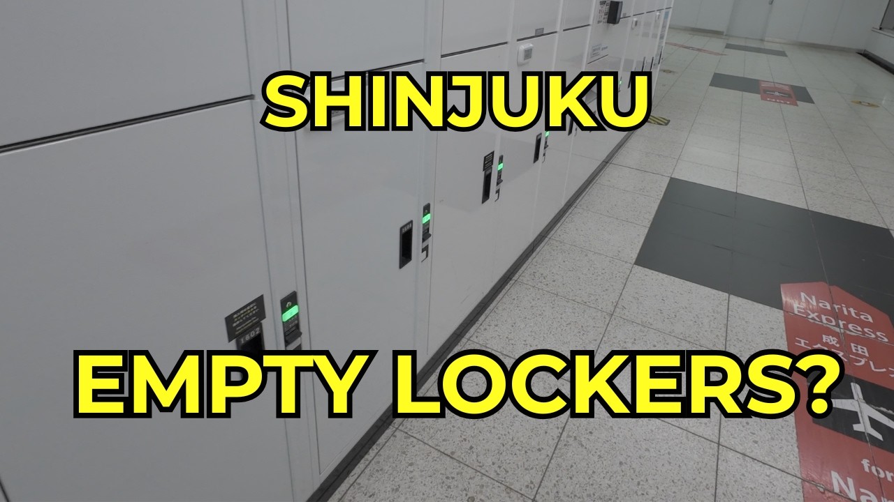 shinjuku station coin locker