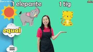 Math Episode 3: EQUAL OR NOT EQUAL| Filipino | Preschool Lessons| Fun Learning