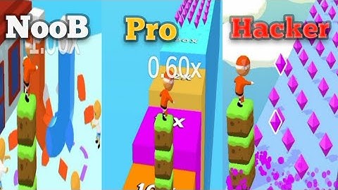 Cube Surfer new level 26 to 37|Max level Gameplay ios Android videos pro Walkthrough Mobile Game.