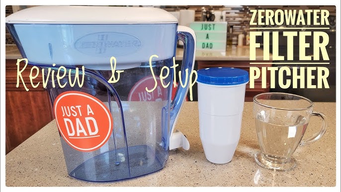 ZeroWater Filter Pitcher Review - Are The Claims Real? Compared to Pur  Filter 