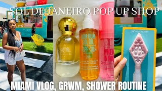 COME TO SOL DE JANEIRO POP UP SHOP IN MIAMI WITH ME! SUMMER ROUTINE| GET READY WITH ME VLOG by LiVing Ash 10,130 views 9 months ago 23 minutes
