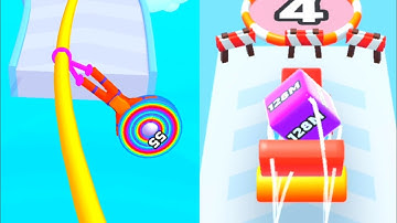 Jelly Run 2048 VS Layer Man| All Levels | New update