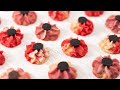 Flower Blossom Mini Butter Cookies | Eggless Recipe | Natural Color 富贵花开曲奇