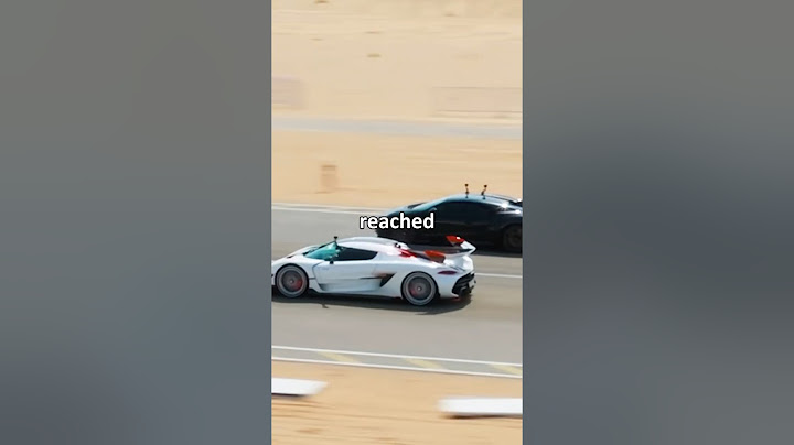 Bugatti Chiron VS Koenigsegg Jesko