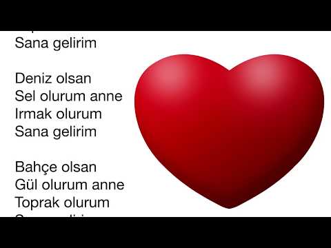 Anneler Günü Şiiri/  Anne Şiiri 1.Sınıf kısa