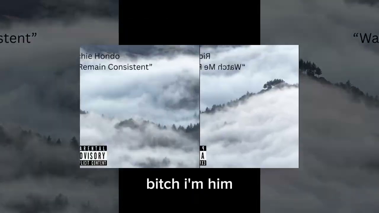 Richie Hondo - “Watch Me Remain Consistent” (LYRIC VIDEO) 