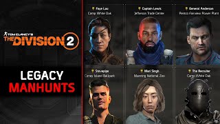 The Division 2: Legacy Manhunt Guide for Beginners & Returning Players