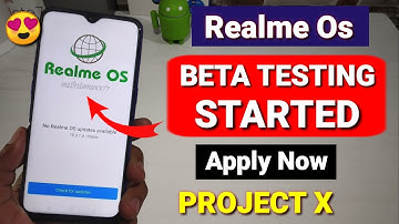 Realme new Os is finally launching beta testing started | Realme Os Mysterious Project X explained