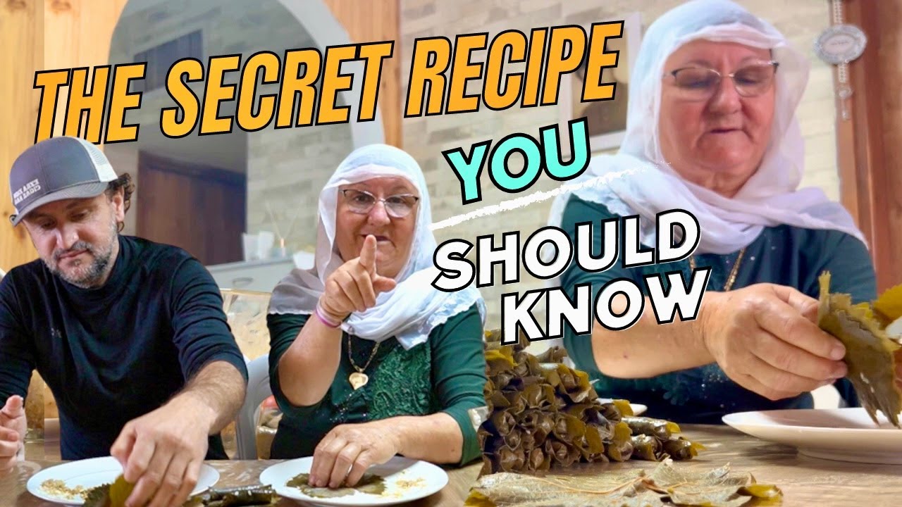 Medinas Kitchen Druze Grape Vine Leaves המטבח של מדינה עלי גפן דרוזים