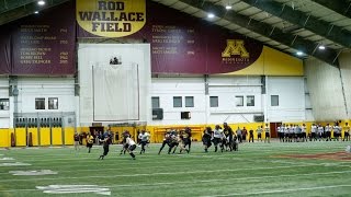 Day #3 Sights and Sounds: 2016 Gopher Football Spring Practice