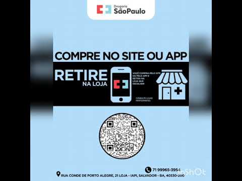 Compre no site ou app e retire na loja Drogaria São Paulo