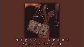 Migos ft. Drake -  Walk It Talk It (8D + slowed) | Use Headphones