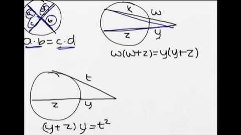 Power of a Point and Angles
