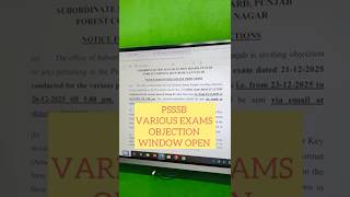 Senior Assistant 2025 || Important Update #psssb2025 #ytshorts #yt #adda247punjab