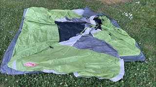 Yard sale find beautiful tent. Is it all there?