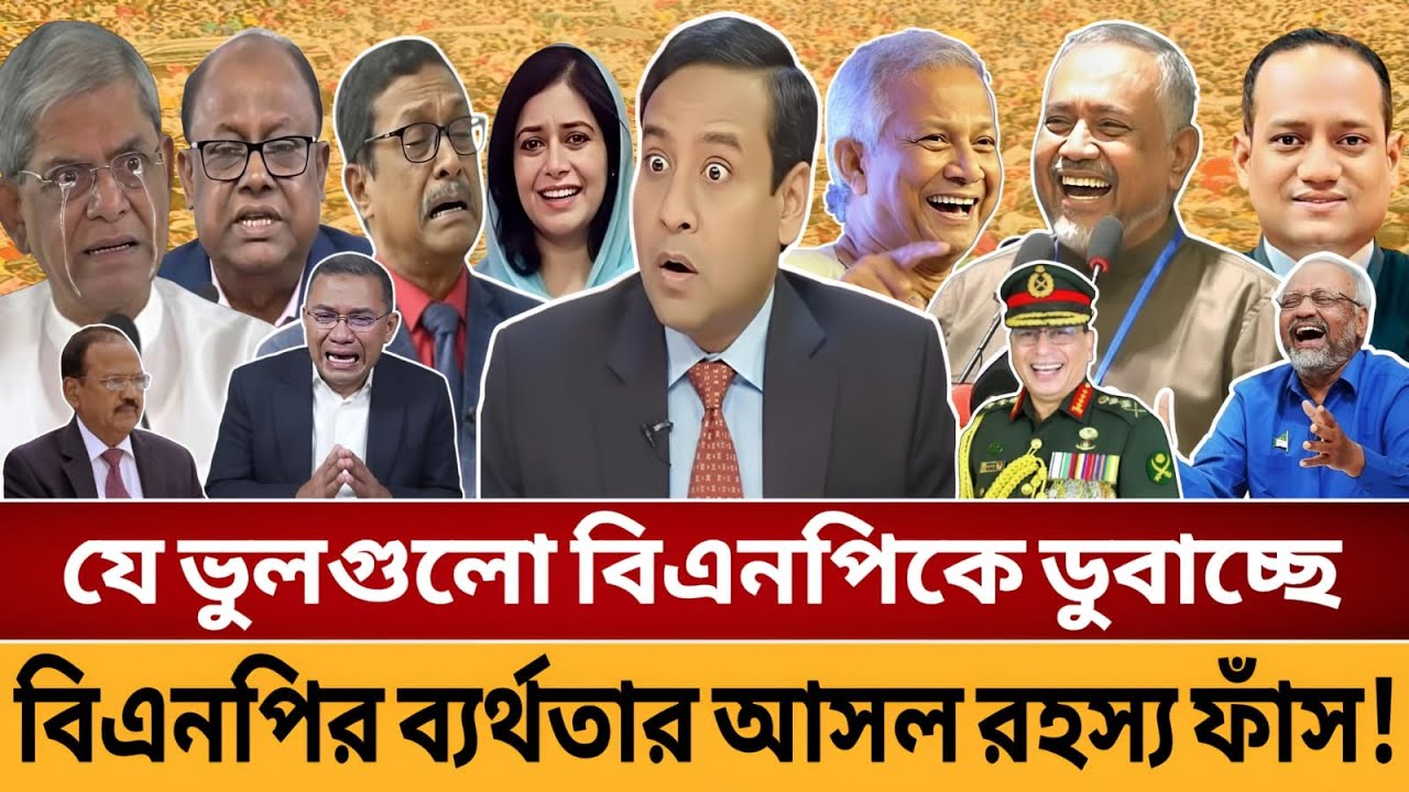 সুযোগ এসেও হাতছাড়া,বিএনপির বড় ব্যর্থতার গল্প,যে ভুলগুলো বিএনপিকে ডুবাচ্ছে talk show