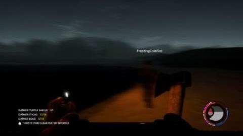 When we saw the worm in The Forest