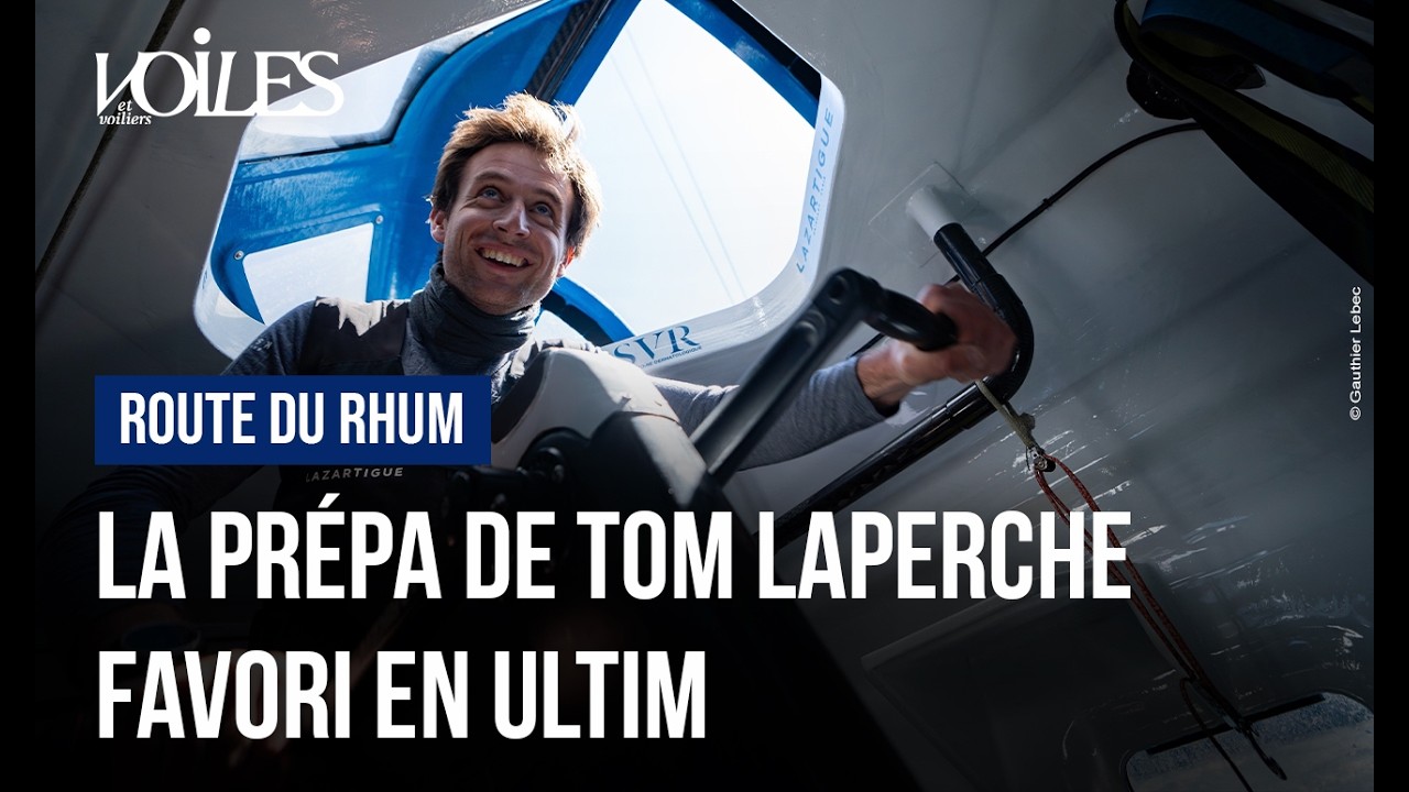 ⁣Tom Laperche, favori de la Route du Rhum fait le point sur sa préparation et annonce un nouvel Ultim