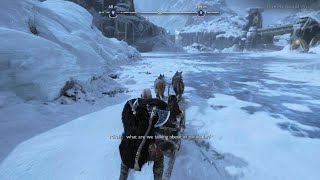 God of War Ragnarök Mimir Glad To Be With Freya