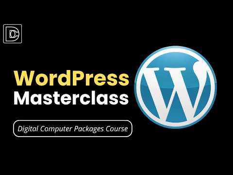 WordPress Website Design Masterclass–Build a Website Step-by-Step for Beginners Full Course Tutorial