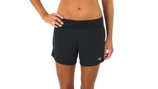 new balance women's impact 5-inch 2-in-1 shorts