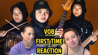 AMERICANS FIRST REACTION TO VOB | ENTER SANDMAN COVER