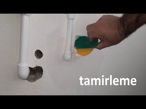 Video: Duvardaki Alçıpandaki Bir Delik Nasıl Onarılır? Alçıpanda Bir Delik Nasıl Onarılır Ve Nasıl Yamalanır