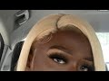 DETAILED 613 Blonde 👱🏾‍♀️  Wig Installation . STEP-BY-STEP‼️