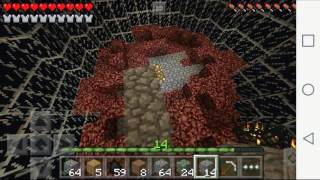 Minecraft PE (World In A Jar Lets Play Part 4) screenshot 1