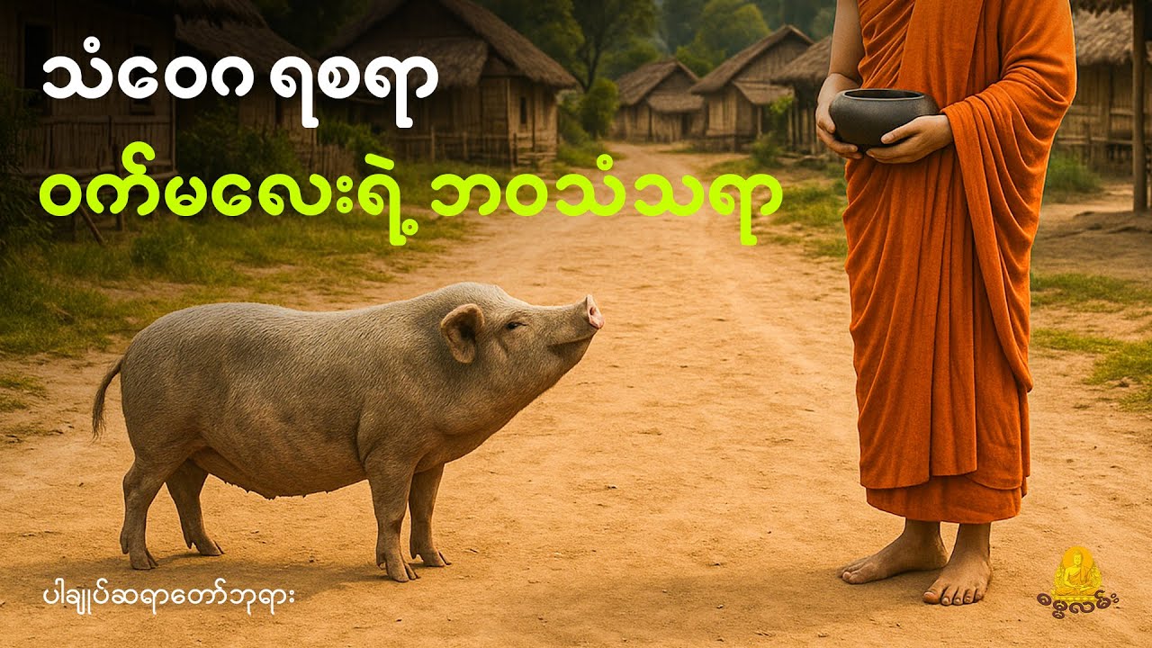 သံဝေဂ ရစရာ ဝက်မလေးရဲ့ ဘဝသံသရာ - ပါမောက္ခချုပ် ဆရာတော်