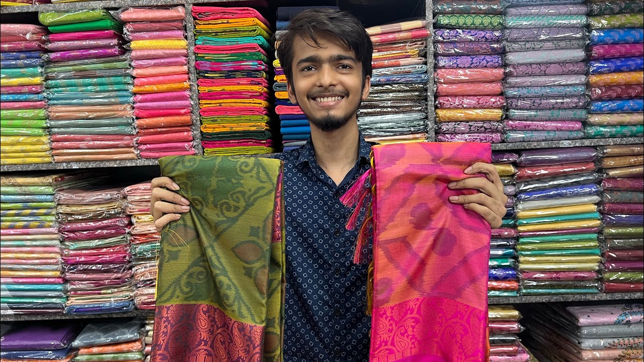 Ikkat Soft Silk | Summer Arrivals | Rishab Sarees | Mylapore | Chennai |