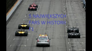 5 największych fars w historii F1