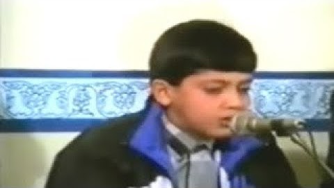 القارئ جواد فروغي يقلد الشيخ الطبلاوي 1989