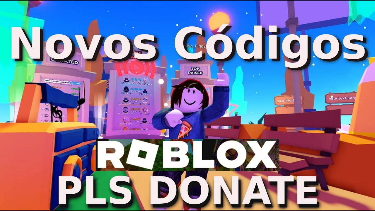 Todos os Códigos de PLS Donate - Códigos de Roblox PLS Donate