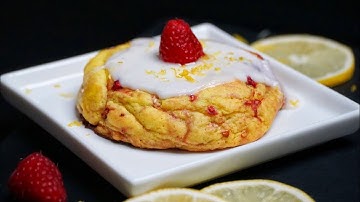 Lemon Raspberry Cookies | Gourmet Cookies | #asmr #cookies #viralfood  #trending