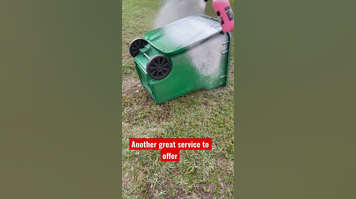 Trash bin cleaning #trashbincleaning #trashbin #sidehustle #mobiledetailing #browardcounty